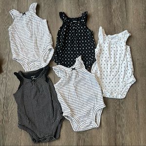 SOLD Bundle of 4 Stylish Onesies